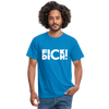Männer T-Shirt: Fick Dich! - Royalblau