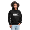 Unisex Hoodie: Nicht mein Problem. - Schwarz