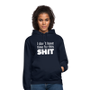 Unisex Hoodie: I don’t have time for this shit. - Navy