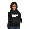 Unisex Hoodie: I don’t give a shit. - Schwarz