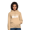Unisex Hoodie: I don’t give a shit. - Beige