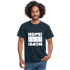 Männer T-Shirt: Nope. Just Nope! - Navy