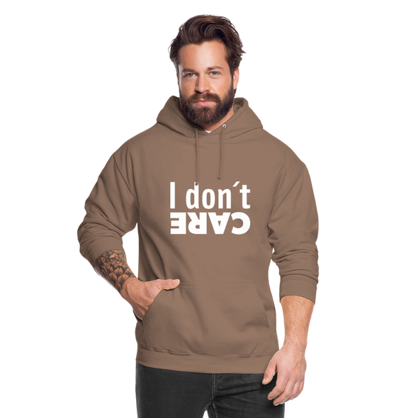 Unisex Hoodie: I don’t care. - Mokka