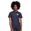 Frauen Poloshirt: I don’t care about that. - Navy