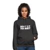 Unisex Hoodie: What’s it to me? - Anthrazit