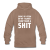 Unisex Hoodie: From the bottom of my heart: I don’t give a shit. - Mokka