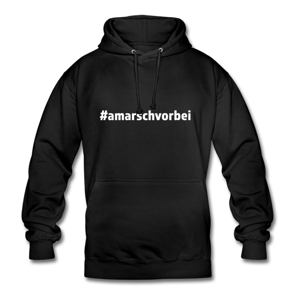 Unisex Hoodie: Am Arsch vorbei (#amarschvorbei) - Schwarz