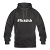 Unisex Hoodie: Fick Dich (#fickdich) - Anthrazit