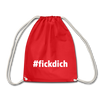 Turnbeutel: Fick Dich (#fickdich) - Rot