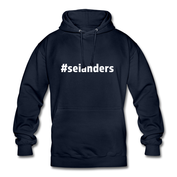 Unisex Hoodie: Sei anders (#seianders) - Navy
