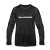 Männer Premium Langarmshirt: Persönlichkeit (#persönlichkeit) - Anthrazit