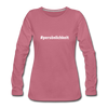 Frauen Premium Langarmshirt: Persönlichkeit (#persönlichkeit) - Malve