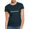 Frauen T-Shirt: Ich hasse Menschen (#ichhassemenschen) - Navy