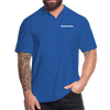 Männer Poloshirt: Und Tschüss (#undtschüss) - Royalblau