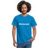 Männer T-Shirt: I hate people (#ihatepeople) - Royalblau