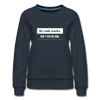 Frauen Premium Pullover: My Code works. Don´t ask me how. - Navy
