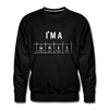 Männer Premium Pullover: I’m a genius - Schwarz