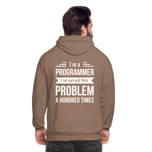 Unisex Hoodie: I´m a programmer. I´ve solved this … - Mokka
