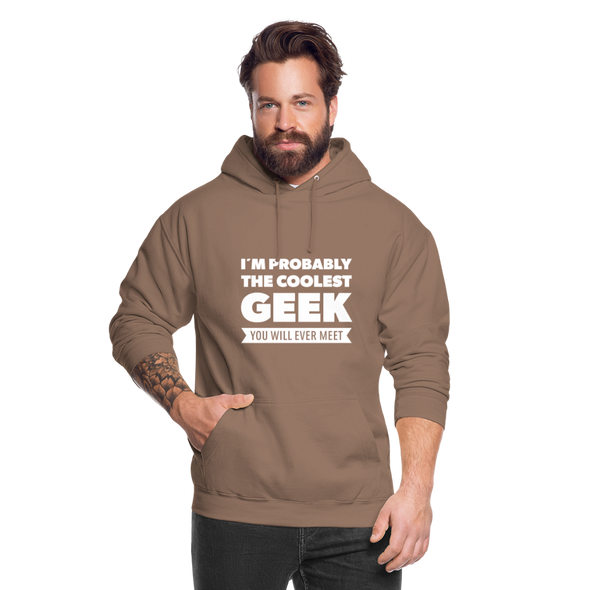 Unisex Hoodie: I´m probably the coolest geek … - Mokka