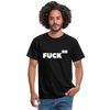 Männer T-Shirt: Fuck off - Schwarz