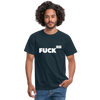 Männer T-Shirt: Fuck off - Navy